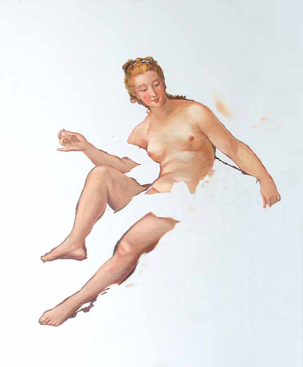 Tableau &agrave; la mani&egrave;re de Boucher